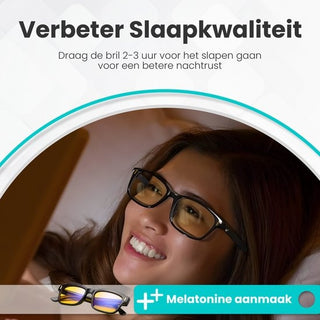 Nachtbril voor in de Auto - Computerbril - Blauw Licht Filter Bril - Game Bril - Blue Light Glasses - Voor Dames en Heren - Beeldschermbril - Gele Glazen