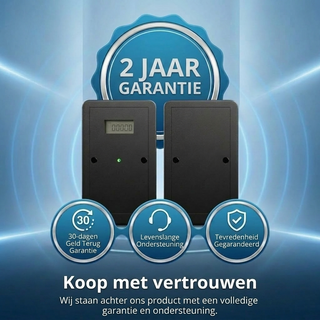Klantenteller met Display - Bezoekersteller voor Winkel - Digitaal &amp; Draadloos - Personenteller Retail - Incl. Batterie