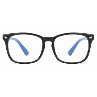 Detepo Computerbril - Blauw Licht Filter Bril - Zonder Sterkte - Beeldschermbril met Blauw Licht Filter - Blue Light Glasses - Unisex - Zwart